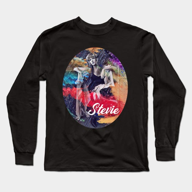 Stevie Nicks Fan T-Shirts Long Sleeve T-Shirt by CreatingChaos
